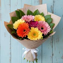 Букет цветов из:  Герберы #REPLACE_PRED# Михнево
