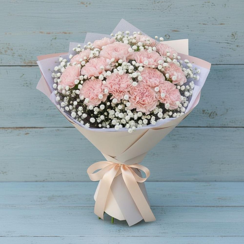 Букет цветов из: Гвоздики в Михнево