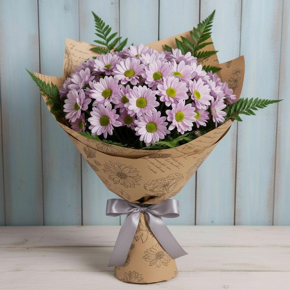 Букет цветов из: Хризантемы в Михнево