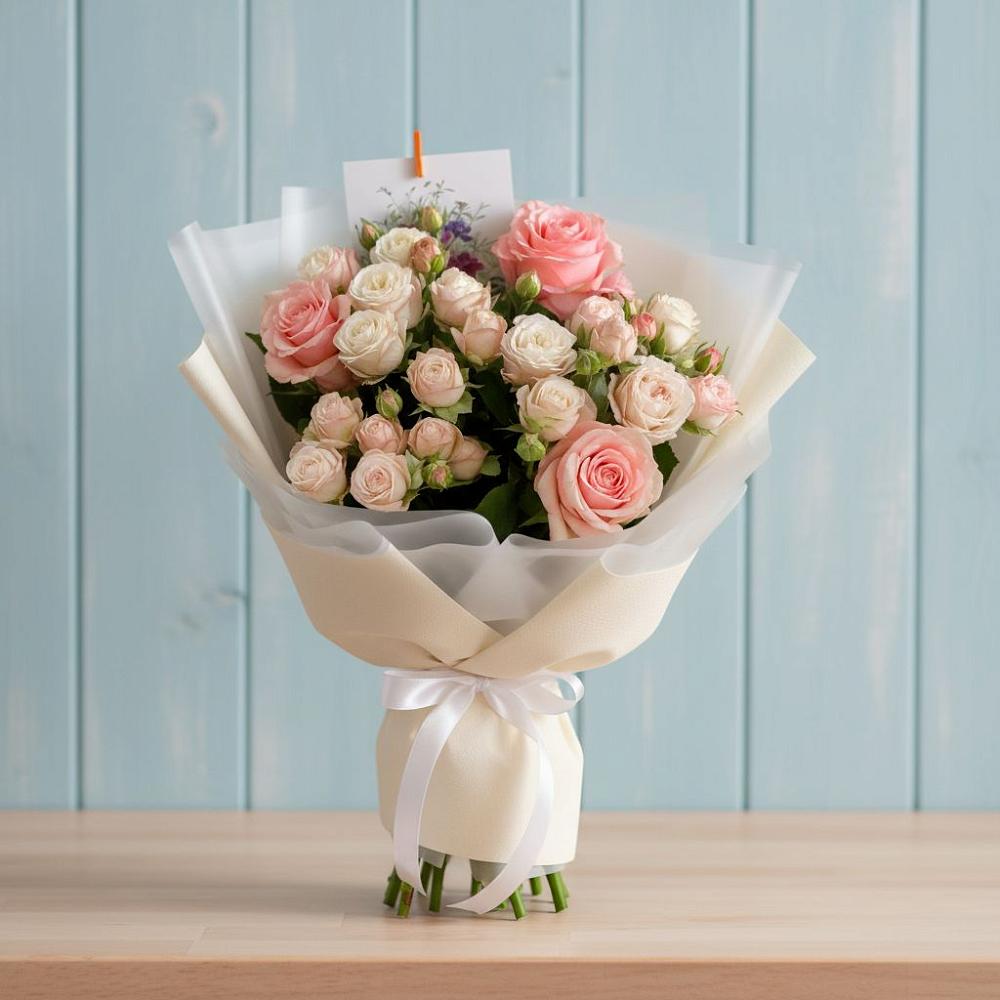 Букет цветов из: Розы в Михнево