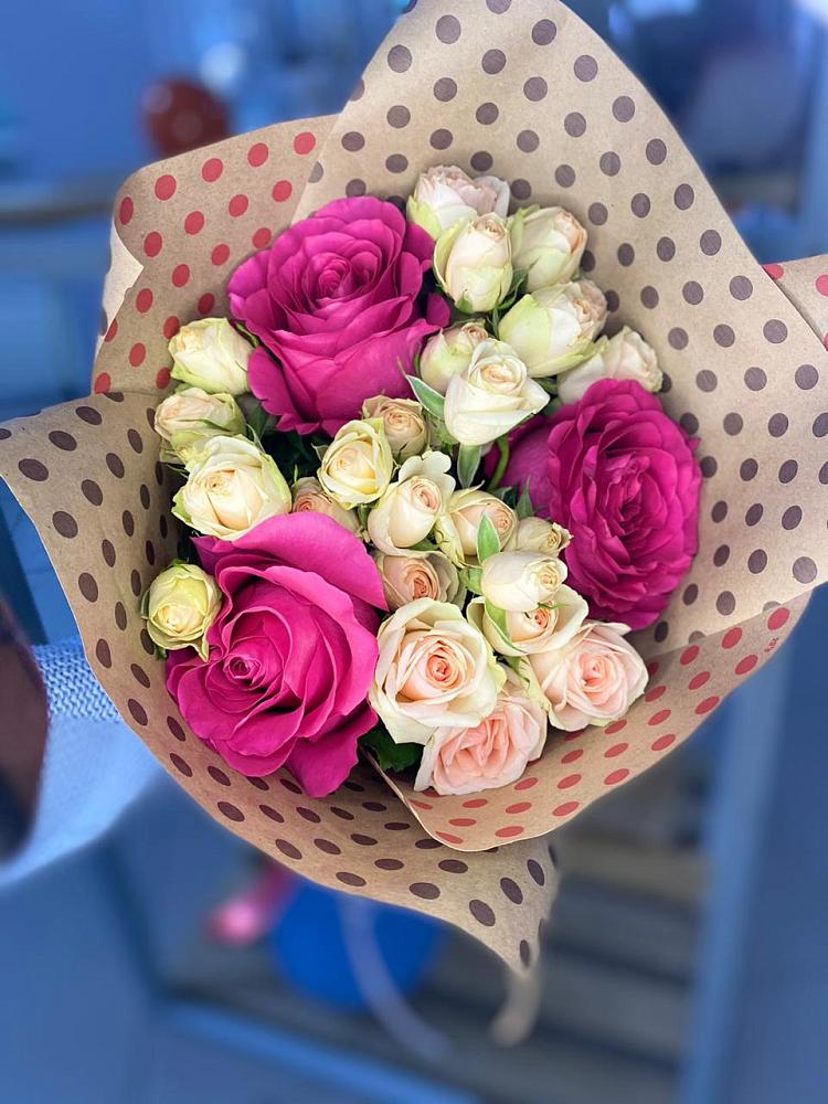 Букет цветов из: Розы в Михнево