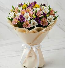Букет цветов из:  Альстромерии в Михнево