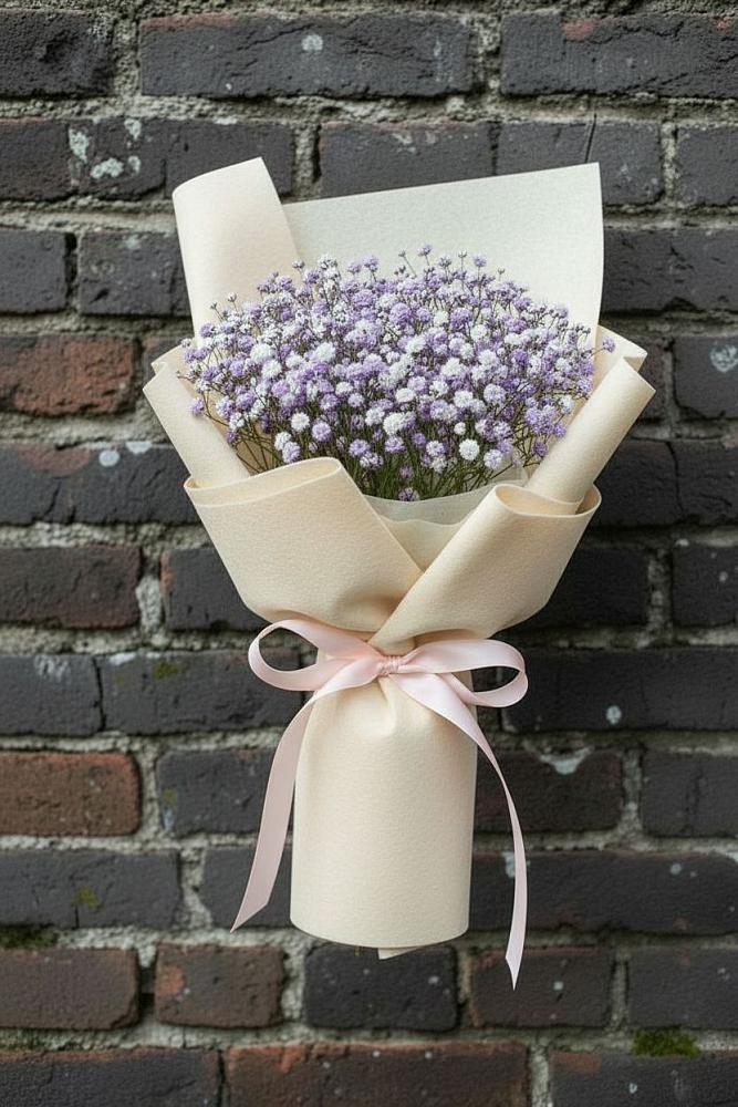 Букет цветов из: Гипсофила в Михнево