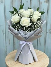 Букет цветов из:  Розы в Михнево