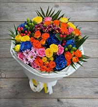 Букет цветов из:  Розы и Хризантемы в Михнево