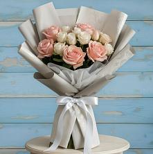 Букет цветов из:  Розы в Михнево