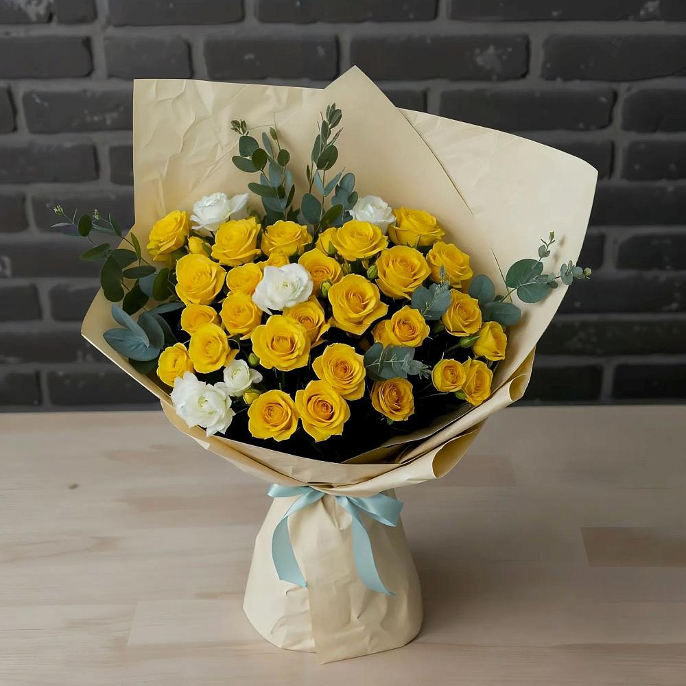 Букет цветов из: Розы в Михнево
