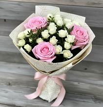 Букет цветов из:  Розы в Михнево