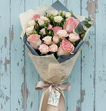 Букет цветов из:  Розы в Михнево