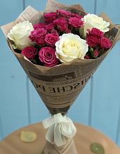 Букет цветов из:  Розы в Михнево