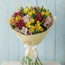 Букет цветов из:  Альстромерии в Михнево